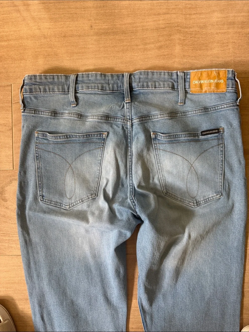 Calvin Klein Light Blue Men's Slim Fit Jeans